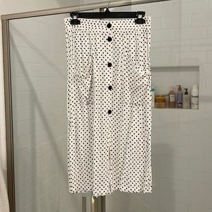 Polka dot skirt